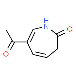 2H-Azepin-2-one, 6-acetyl-1,3-dihydro- (9CI)结构式