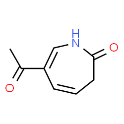 2H-Azepin-2-one, 6-acetyl-1,3-dihydro- (9CI) structure