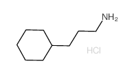 3-Cyclohexylpropan-1-amine hydochloride结构式