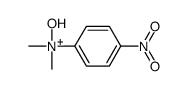 hydroxy-dimethyl-(4-nitrophenyl)azanium Structure