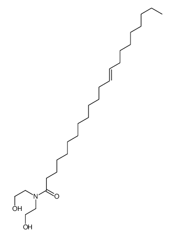 (Z)-N,N-bis(2-hydroxyethyl)docos-13-enamide structure