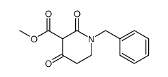 methyl 1-benzyl-2,4-dioxo-3-piperidinecarboxylate Structure