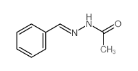 N-(benzylideneamino)acetamide Structure