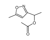 3-(1-acetyloxyethyl)-5-methylisoxazole结构式
