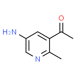 1-(5-Amino-2-methylpyridin-3-yl)ethanone Structure