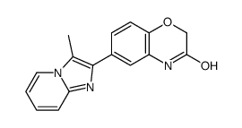 6-(3-methylimidazo[1,2-a]pyridin-2-yl)-4H-1,4-benzoxazin-3-one结构式