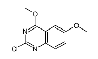 2-chloro-4,6-dimethoxyquinazoline Structure