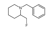 1-苄基-2-(氟甲基)哌啶结构式