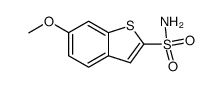 6-methoxybenzothiophene-2-sulfonamide Structure