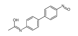 N-[4-(4-nitrosophenyl)phenyl]acetamide Structure