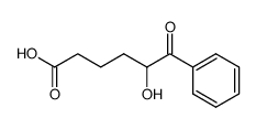 5-hydroxy-5-benzoylpentanoic acid Structure