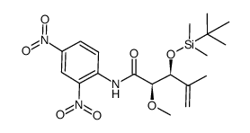 phenyl 3-(tert-butyldimethylsilyloxy)-2-methoxy-4-methylpent-4-enamide结构式