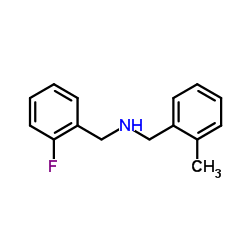 N-(2-Fluorobenzyl)-2-Methylbenzylamine Structure