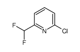 2-Chloro-6-(difluoromethyl)pyridine structure