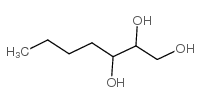 1,2,3-heptanetriol structure