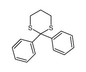 2,2-diphenyl-1,3-dithiane Structure