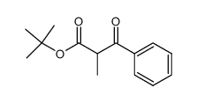 tert-butyl 2-benzoylpropionate结构式