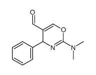2-(dimethylamino)-4-phenyl-4H-1,3-oxazine-5-carbaldehyde Structure