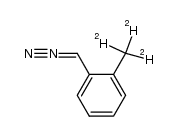 [o-(trideuteriomethyl)phenyl]diazomethane结构式