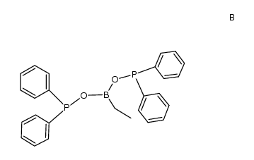 bis(diphenylphosphinooxy)ethylborane结构式