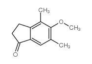 4,6-DIMETHYL-5-METHOXY-1-INDANONE结构式