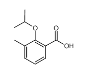 2-isopropoxy-3-methyl-benzoic acid结构式
