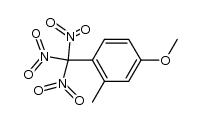 3-methyl-4-(trinitromethyl)anisole Structure