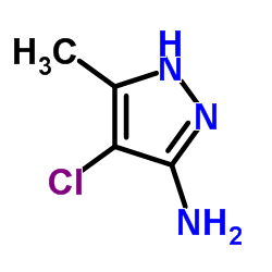 4-Chloro-5-methyl-1H-pyrazol-3-amine Structure