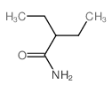 Butanamide, 2-ethyl- Structure