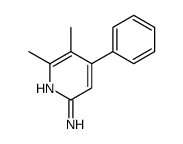 5,6-dimethyl-4-phenyl-2-pyridinamine(SALTDATA: FREE) structure