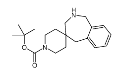 tert-butyl spiro[1,2,3,5-tetrahydro-2-benzazepine-4,4'-piperidine]-1'-carboxylate Structure