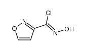 isoxazole-3-carbohydroximoyl chloride Structure