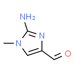 1H-Imidazole-4-carboxaldehyde,2-amino-1-methyl-(9CI) structure