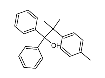 2-methyl-1,1-diphenyl-2-(p-tolyl)propan-1-ol Structure