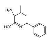 (2S)-2-amino-N-benzyl-3-methylbutanamide结构式