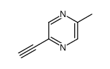 2-ethynyl-5-methylpyrazine结构式