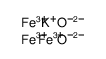 iron potassium oxide structure