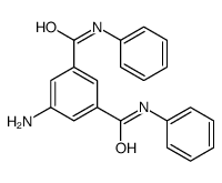 5-amino-1-N,3-N-diphenylbenzene-1,3-dicarboxamide Structure