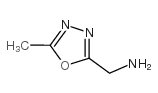 (5-Methyl-1,3,4-oxadiazol-2-yl)methylamine structure