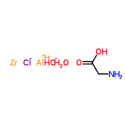 ALUMINUM ZIRCONIUM PENTACHLOROHYDREX GLY结构式