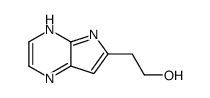 2-(5H-pyrrolo[2,3-b]pyrazin-6-yl)ethanol结构式