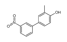 2-methyl-4-(3-nitrophenyl)phenol结构式