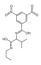 N-[3-methyl-1-oxo-1-(propylamino)butan-2-yl]-3,5-dinitrobenzamide Structure