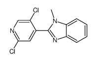 2-(2,5-dichloropyridin-4-yl)-1-Methyl-1H-benzo[d]imidazole picture