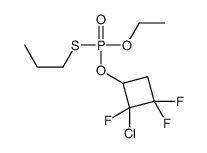 2-chloro-3-[ethoxy(propylsulfanyl)phosphoryl]oxy-1,1,2-trifluorocyclobutane picture