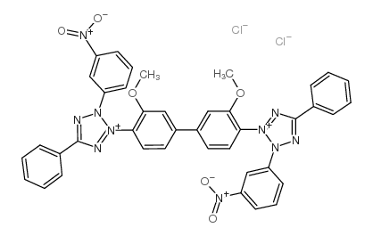 3-硝基四氮唑蓝氯化物结构式