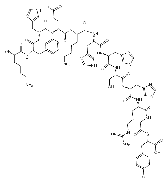 Histatin-8 Structure