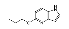 5-propoxypyrrolo[3,2-b]pyridine结构式