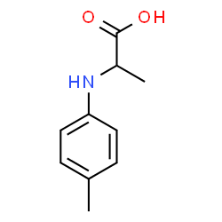 2-P-TOLYLAMINO-PROPIONIC ACID结构式