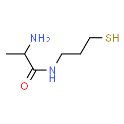 Propanamide,2-amino-N-(3-mercaptopropyl)- structure